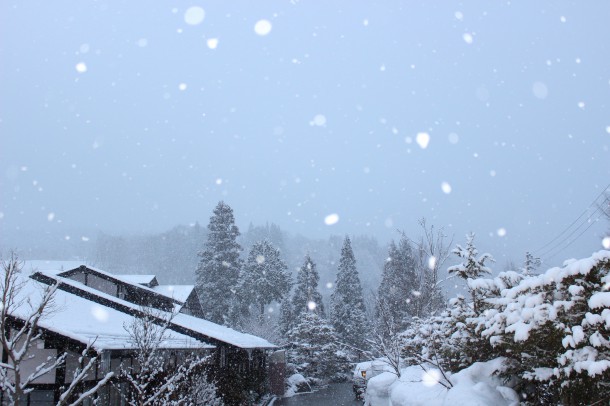 ひだ路となごり雪。