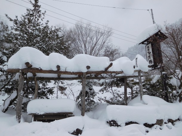 【ひだ路冬だより】本日も大雪です。