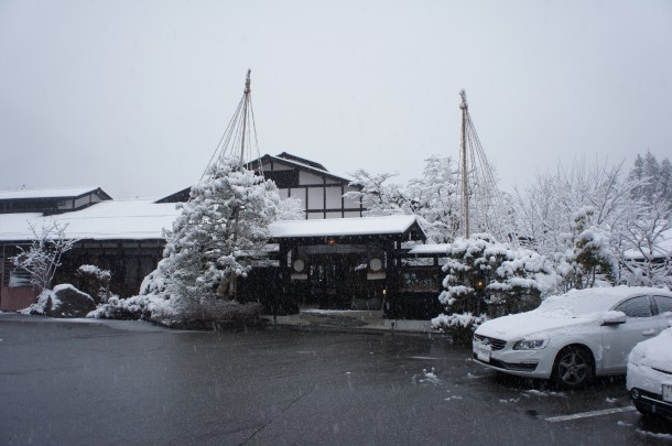 まだ春は遠いようです。