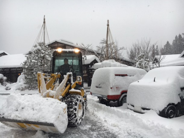 大雪です