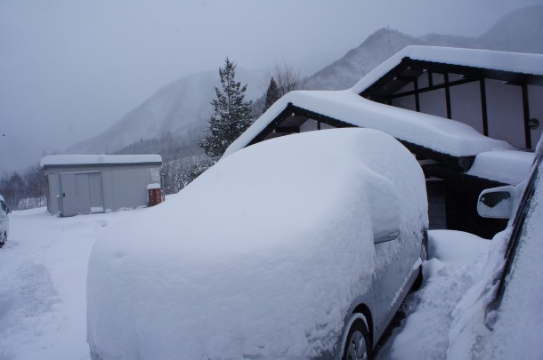 大雪です