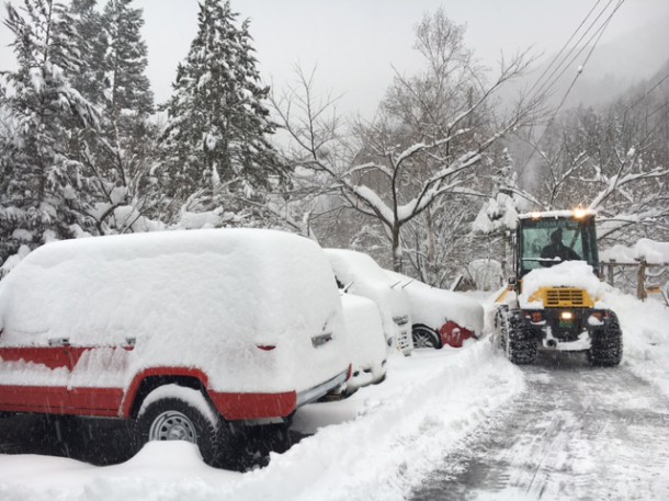 大雪です