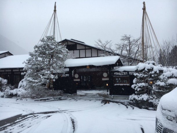 ようやく真冬の景色に戻りました。