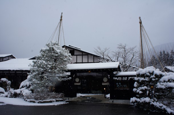 美しい雪景色になりました。