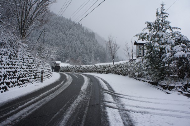 初雪続報！